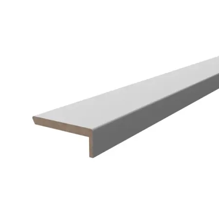 Наличник телескопический Палладиум 70x8x2140 мм ПВХ-ламинация цвет Милк наличник двери гуд дуб арктик 70мм плоский телескопический