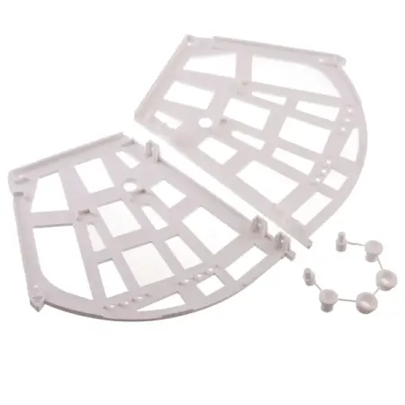 Механизм для обувниц 3 секции 260x305 мм пластик цвет белый механизм дроссельной заслонки haishine для husqvarna 362 365 371 372