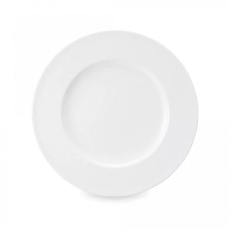 Тарелка закусочная Narumi Терраса, рельеф 21 см, фарфор костяной, матовая, белая, блестящая