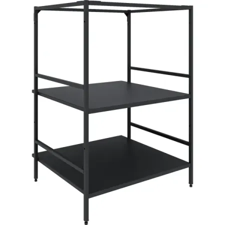 Напольный шкаф Вельга KONSENSA 60x87x56 см цвет черный