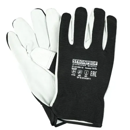 Перчатки кожаные Stronprof ST-LG1000-10 размер 10/XL