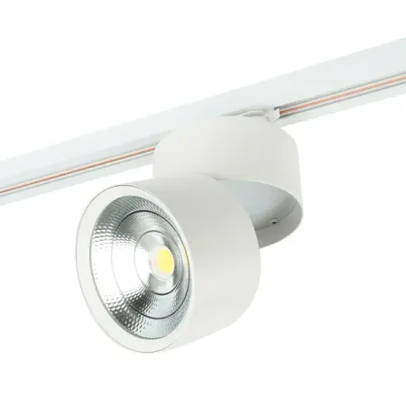 Трековый светильник спот Feron AL107 светодиодный 25 Вт однофазный цвет белый нейтральный белый свет