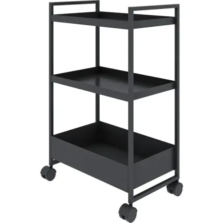 Напольный шкаф Вельга KONSENSA 50x79x30 см цвет черный