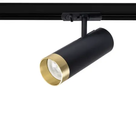 Трековый светильник спот Arte Lamp Topic под лампу GU10 однофазный цвет черный светильник трековый arte lamp flame gu10 1х35вт алюминий белый