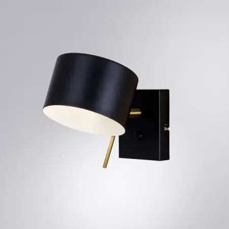 Светильник бра настенный Arte Lamp Sebastian цвет черный
