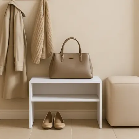 Полка для обуви 70х43.9х39.4 см ЛДСП цвет белый