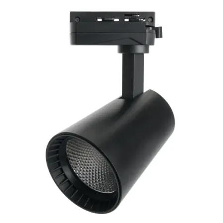 Трековый светильник спот Feron AL100 светодиодный 12 Вт однофазный цвет черный теплый белый свет светильник ночник светодиодный feron 2led 3вт белый