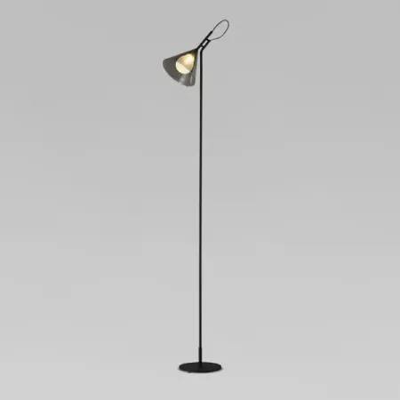 Торшер Eurosvet Enigma 01187/1 цвет черный yanke noguchi akari напольный торшер из рисовой бумаги