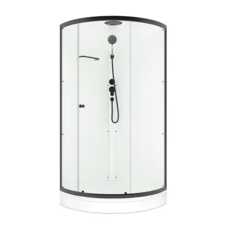 Душевая кабина Domani-spa Simple низкий поддон 90x90 см кабина душевая omega 90x90x215см г м низкий поддон 1 4 круга