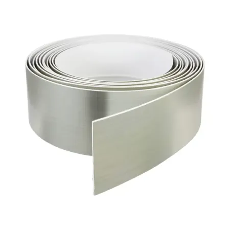 Бленда пластик 7 м цвет серебро/сатин матовый