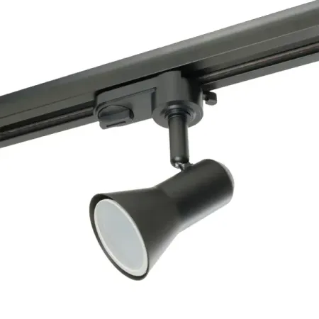 Трековый светильник спот Feron AL187 под лампу GU10 однофазный цвет черный пропись раскраска папка дошкольника материал для занятий на отдельных листах