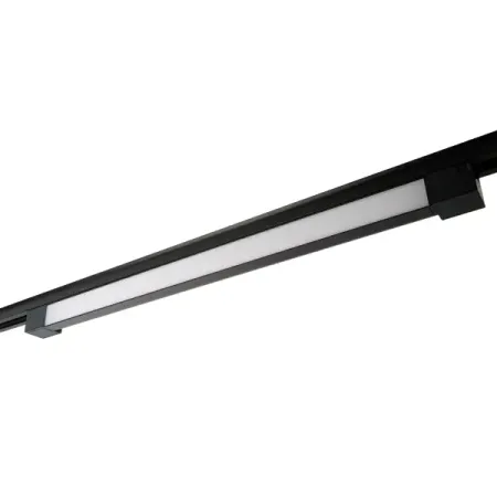 Трековый светильник линейный Feron AL232 светодиодный 40 Вт однофазный цвет черный нейтральный белый свет ангелина д буваева учебник для музыкальной школы 2 в 1 сольфеджио 1 3 класс и специальность фортепиано новое оформление