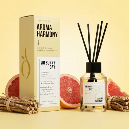 Диффузор Aroma Harmony №6 Sunny Day 100 мл умный   keyyou 3 4btn для nissan sunny altima maxima murano versa teana infiniti g35 g37