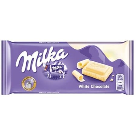 Шоколад Milka white chocolate 90 г шоколад impresso белый с лимонной начинкой 75 г