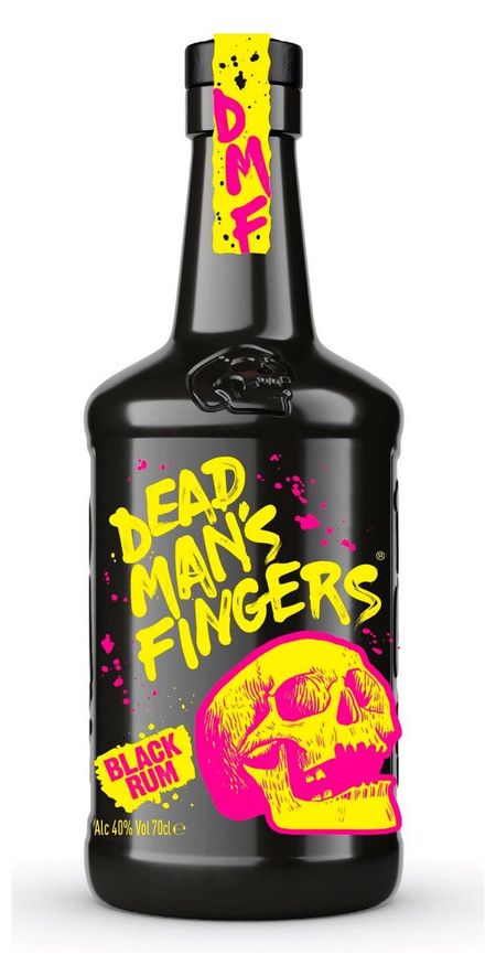 Ром Dead Man's Fingers Black Rum Великобритания, 0,7 л карен одден вниз по темной реке расследование инспектора корравана