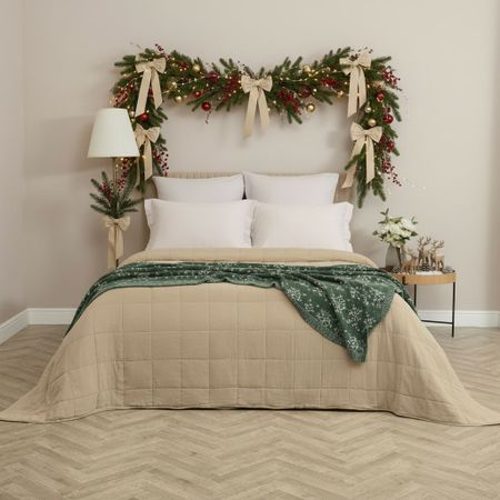 Покрывало Alda, бежевое