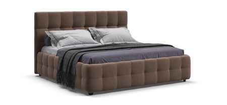 Кровать Босс 180*200 Про велюр Monolit мокко юлия бузакина ее шикарный босс