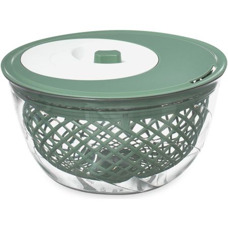 Сушилка-контейнер для салата Snips 27x27x15 см 4 л, пластик, зеленый пузыреплодник зеленый с2 h30 40 см 2 года контейнер