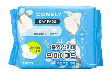 Consly Oh! My Pads in the Day Anion O2 хру ные капли дождя 5 штук