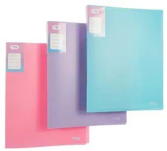 Папки 2кольца А4 40мм 03шт 