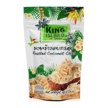 Чипсы King Island кокосовые, 40 г