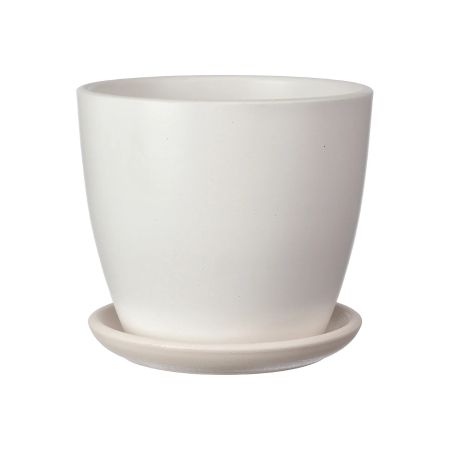 Горшок из бетона Композит Грэй с поддоном белый бутон №8 D36 аяна грэй beasts of prey