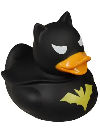 Игрушка для купания LiLaLu Уточка темный герой