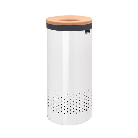 Корзина для белья Brabantia 300х300х635 мм 35 л белая (104367)