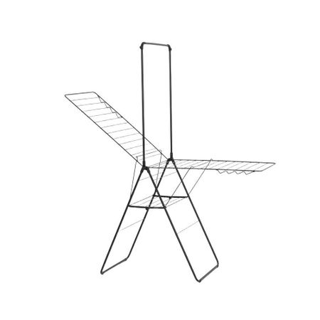 Сушилка для белья напольная Brabantia HangOn 25 м 1840х660х1820 мм черная портативная складная сушилка для одежды white