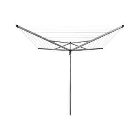 Сушилка для белья напольная Brabantia Essential 50 м 1920х2950х2950 мм серая металлик