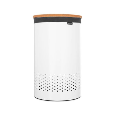 Корзина для белья Brabantia 380х380х635 мм 60 л белая (104404)