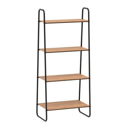 Стеллаж металлический 1470х650х385 мм черный ЗМИ Скандинавия 24