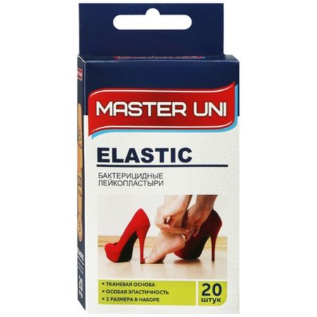 Лейкопластырь Master Uni Elastic 20 шт