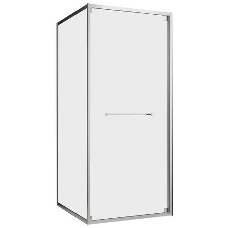 Душевой уголок Abber Schwarzer Diamant хром 100х100х195 см квадрат стекло прозрачное 6 мм (AG0A100) елена васильевна савко валентина николаевна шашок родительский уголок в детском саду 3 4 года