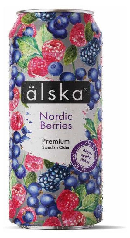 Сидр Alska Nordic Berries со вкусом лесных ягод, 440 мл александр александрович цыганов в сиянии северных звёзд