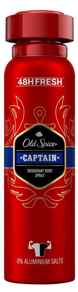 Дезодорант спрей для мужчин Old Spice Captain Великобритания, 150 мл
