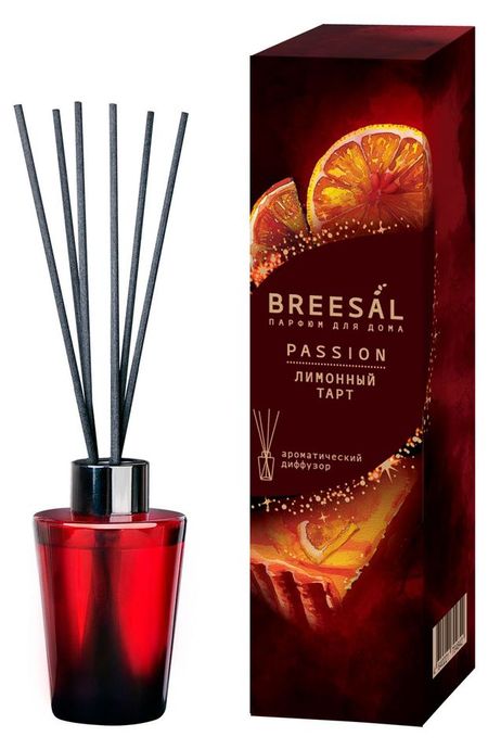 Диффузор ароматический Breesal Passion Лимонный тарт, 70 мл