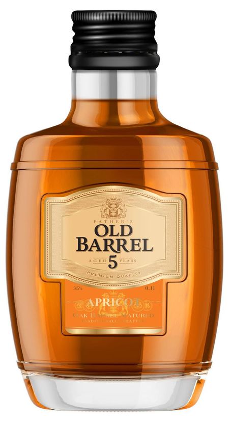 Аперитив Father's Old Barrel Apricot Россия, 0,1 л