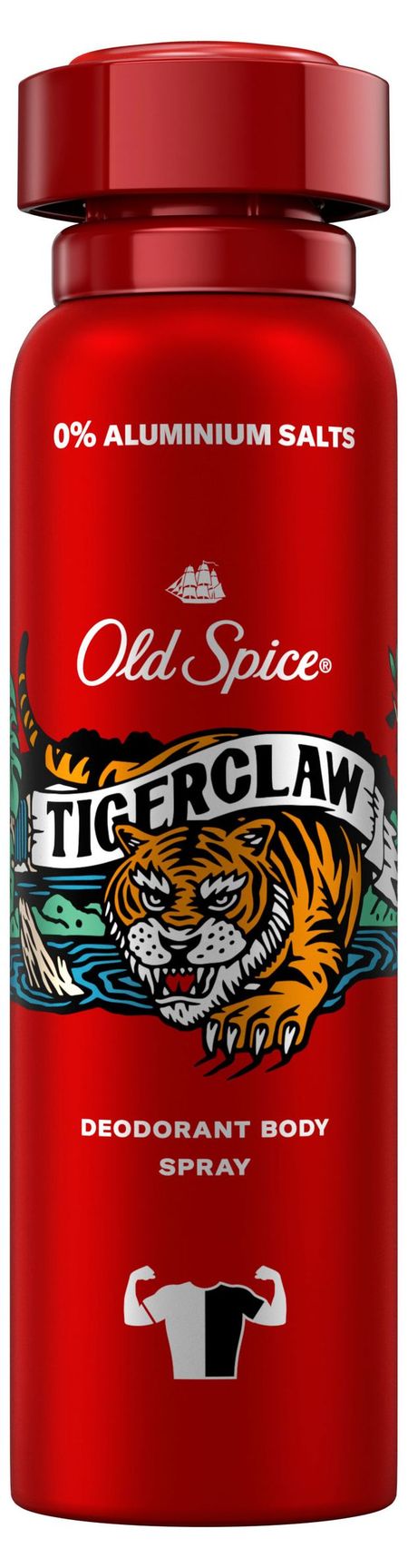 Дезодорант-спрей Old Spice Tigerclaw Великобритания, 150 мл