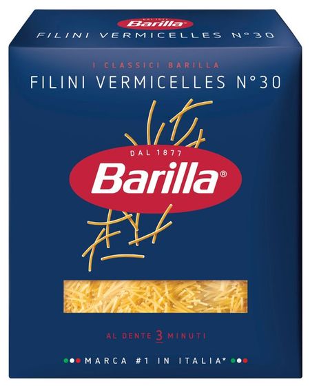 Макаронные изделия Barilla Filini 30 вермишель, 450 г