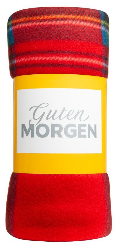 Покрывало декоративное Guten Morgen флис, 150х200 см в ассортименте