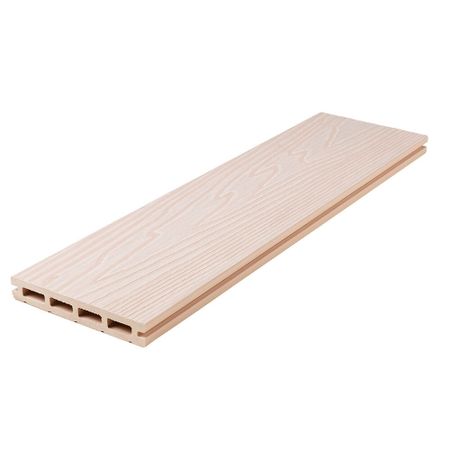 Доска террасная Greenwerk 21х135х3000 мм ДПК белый дуб (2 шт.)