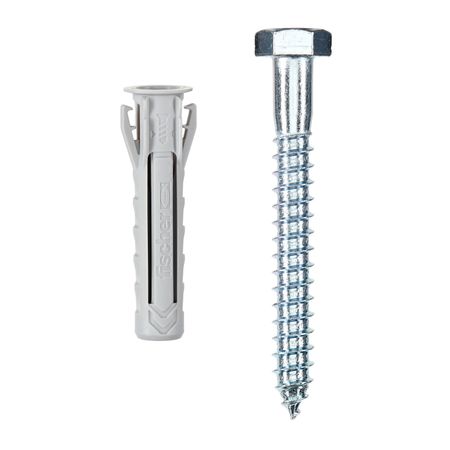 Дюбель распорный Fischer SX PLUS 14x70 мм нейлон с шурупом