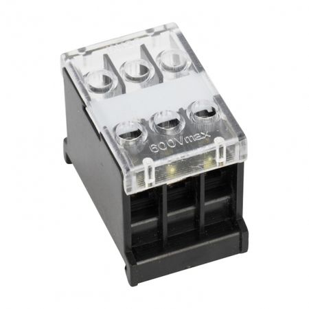 Терминал клеммный EKF PROxima БЗД-3 2,5 кв.мм 660 В 20 А (20 шт.) (bzd-2503)