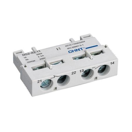 Контакт дополнительный Chint NS2 220-250 В поперечный (495968)