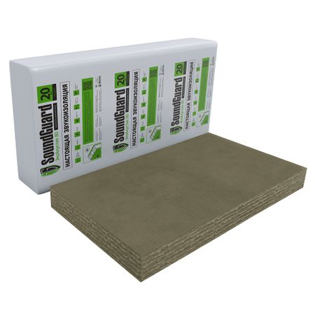 Шумоизоляция SoundGuard ЭкоАкустик 80 20х600х1250 мм 7,5 кв.м журнал педагогической диагностики развития ребенка подготовительная к школе группа