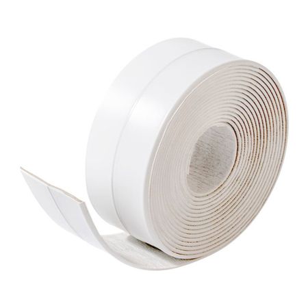 Лента бордюрная для ванны самоклеящаяся 38х3350 белая Аккурат