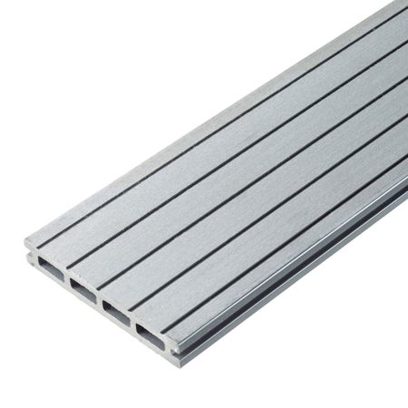 Доска террасная Greenwerk 21х135х3000 мм ДПК серая (2 шт.)