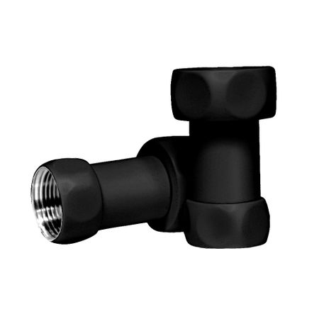 Соединитель прямой для полотенцесушителя Smart 1 ВР(г) х 3/4 ВР(г) черный (2 шт.) сгон прямой американка для полотенцесушителя стм 1 вр нр