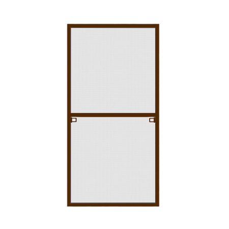 Сетка москитная 820х520 мм для окна 900х600 мм коричневая